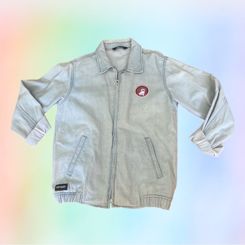 RIPNDIP Stop Being A P*ssy Denim Jacket